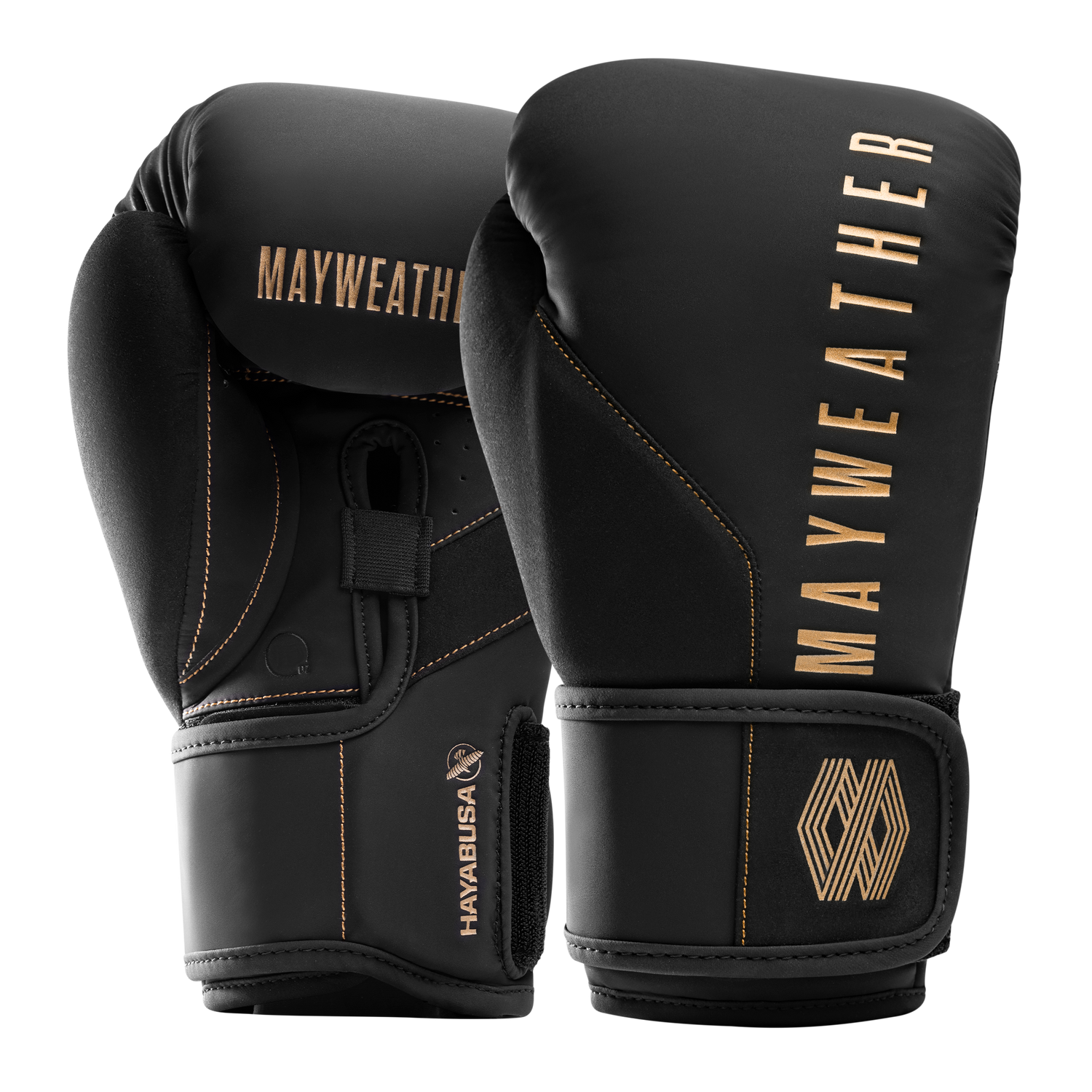 Hayabusa Mayweather Champ Boxhandschuhe - Schwarz/Gold
