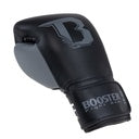 Booster Fight Gear - Rapid Strike Boxhandschuhe - Echtes Leder - schwarz/grau