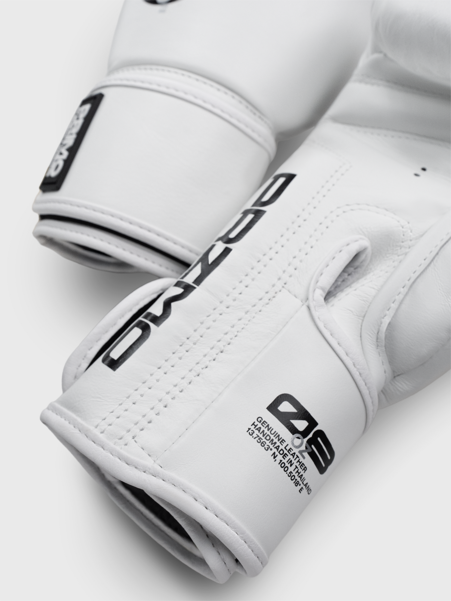 Primo Mamba Series Boxhandschuhe - Echt Leder - Weiß