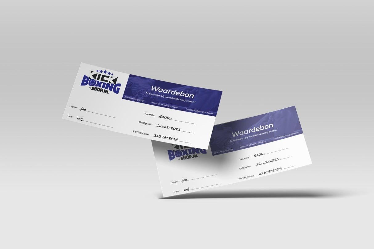 Kickboxing-shop.nl Geschenkgutschein