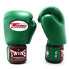 Twins Special BGVL 3 Boxhandschuhe - Echtes Leder - Dunkelgrün