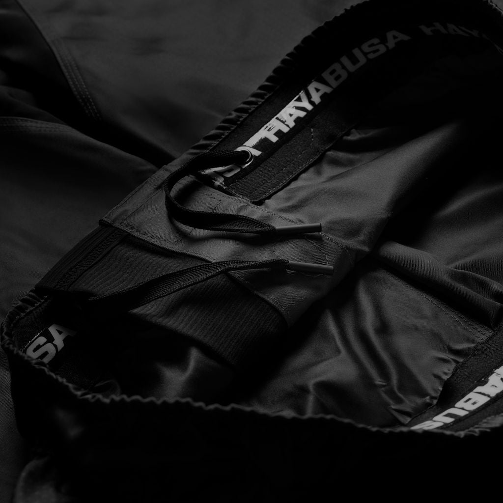 Hayabusa Core Fight Shorts für Herren - Vollständig - Schwarz