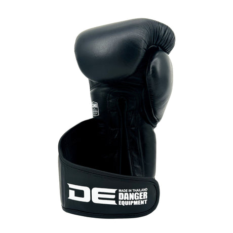 Danger Avatar Boxhandschuhe - Echt Leder - Schwarz