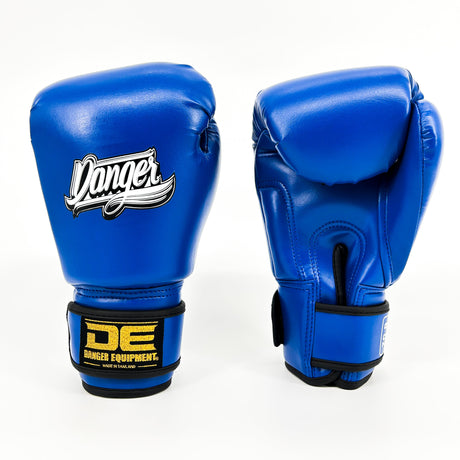 Danger Kinder Boxhandschuhe - PU - Blau