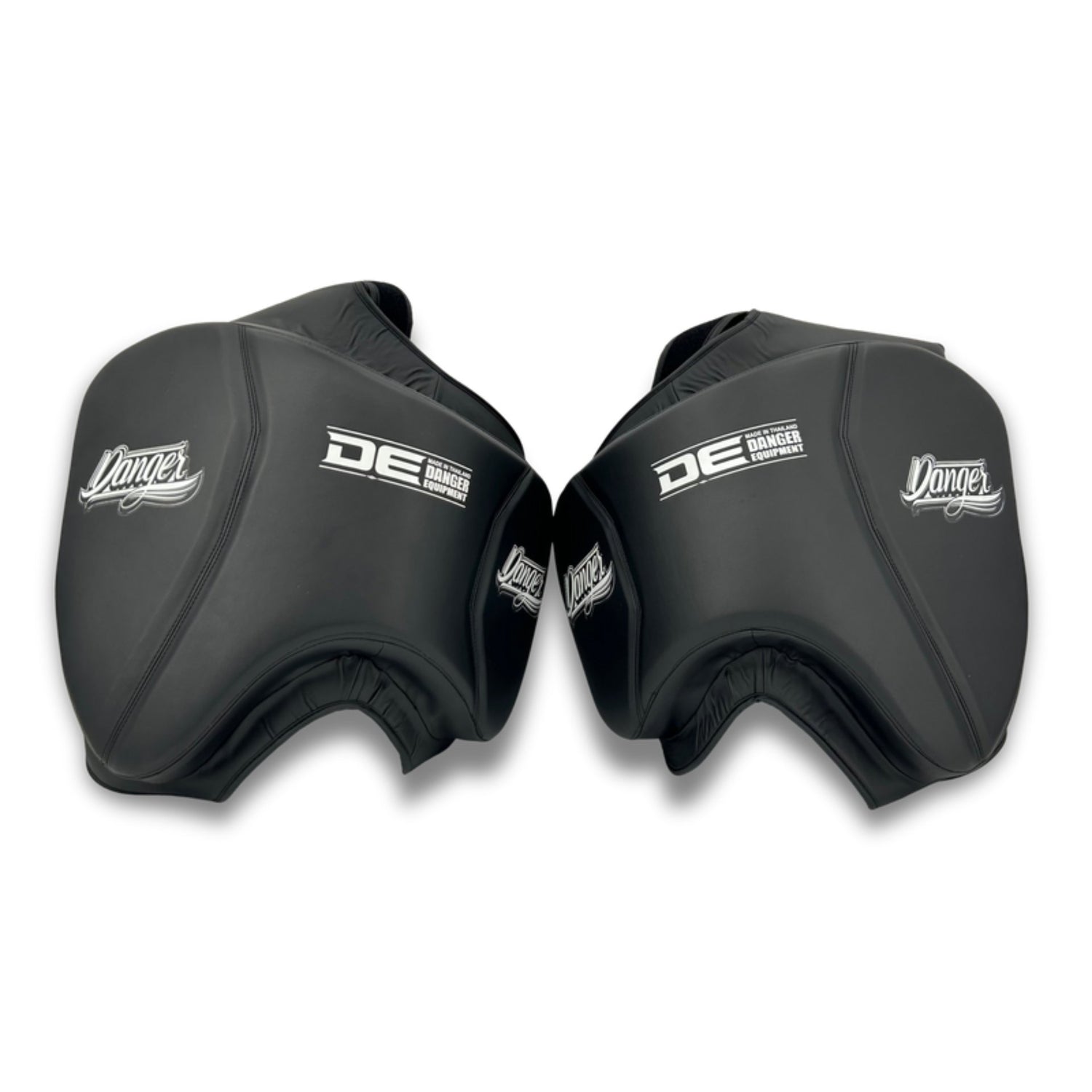 Danger Thigh Pads - Iron Man Beinschild - 1 Paar - schwarz