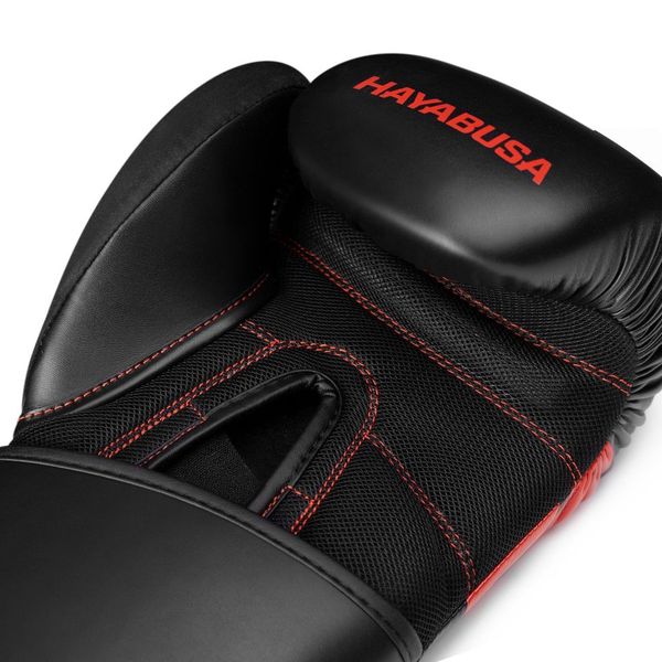 Hayabusa S4 Boxhandschuhe - Schwarz/Rot