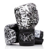 Fairtex BGV14PT Mikrofaser Boxhandschuhe - Kunstkollektionen - Painter Schwarz/Weiß