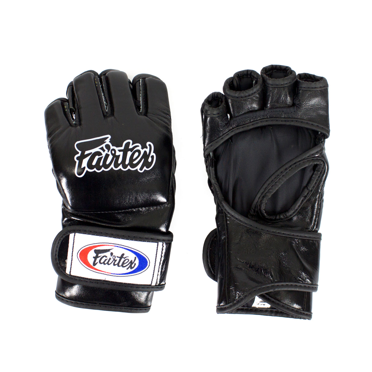 Fairtex FGV12 Grappling Handschuhe - Leder - Schwarz