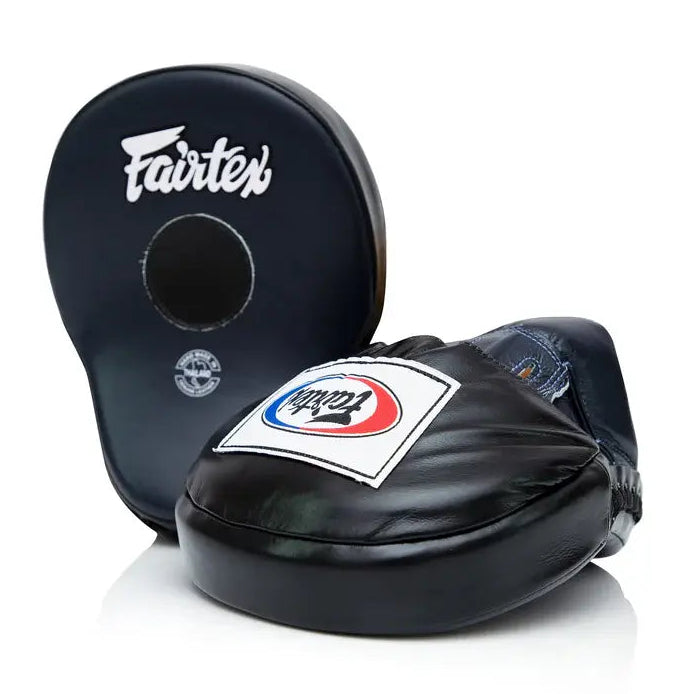 Fairtex FMV9 Ultimate Contoured Focus Mitts - Blau / Schwarz