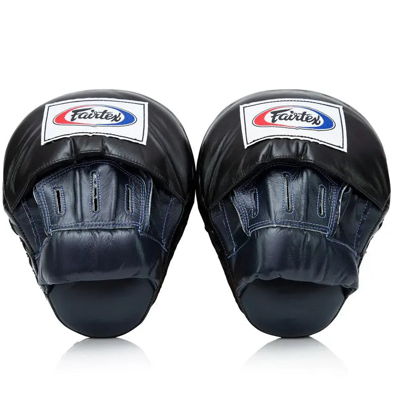 Fairtex FMV9 Ultimate Contoured Focus Mitts - Blau / Schwarz