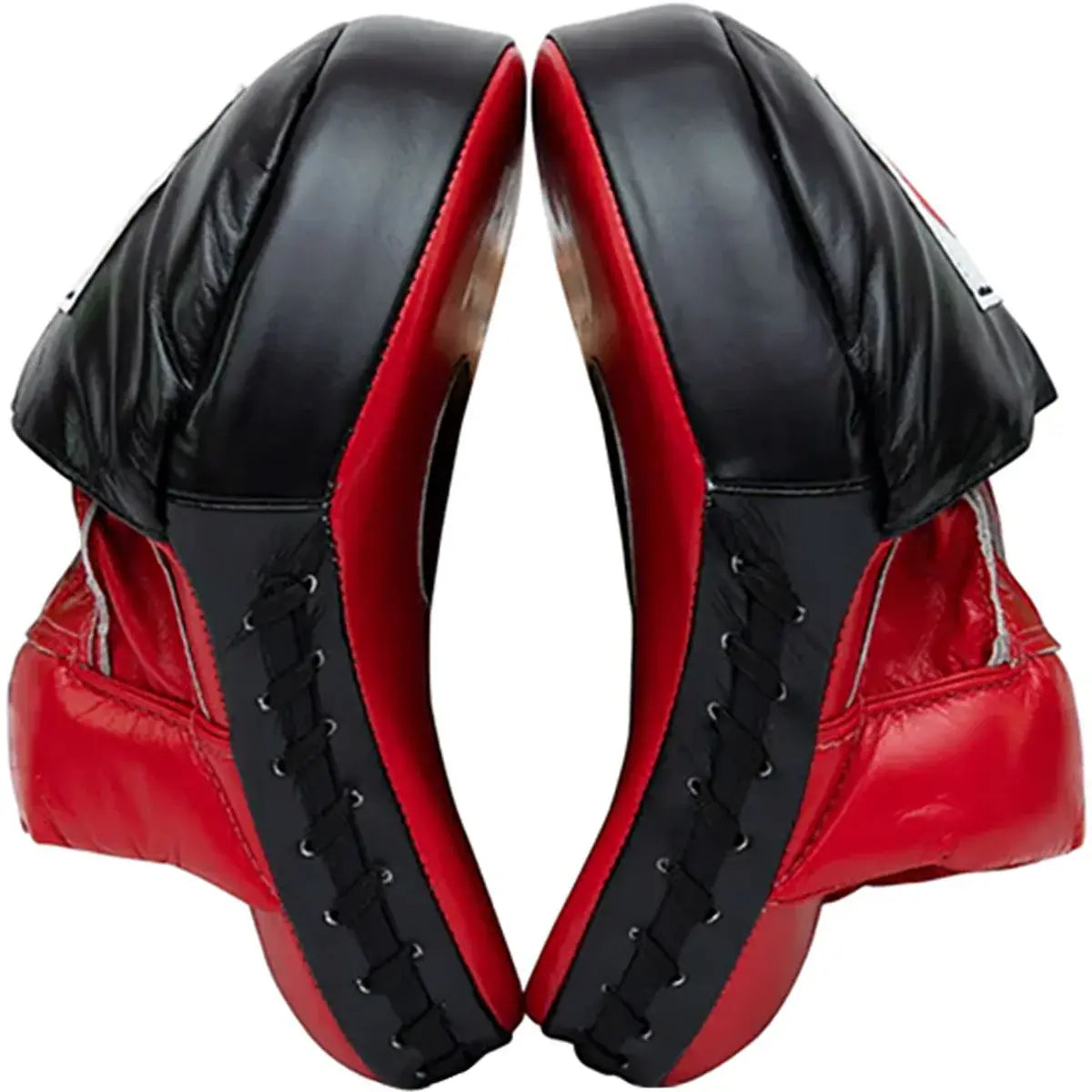 Fairtex FMV9 Ultimate Contoured Focus Mitts - Rot / Schwarz
