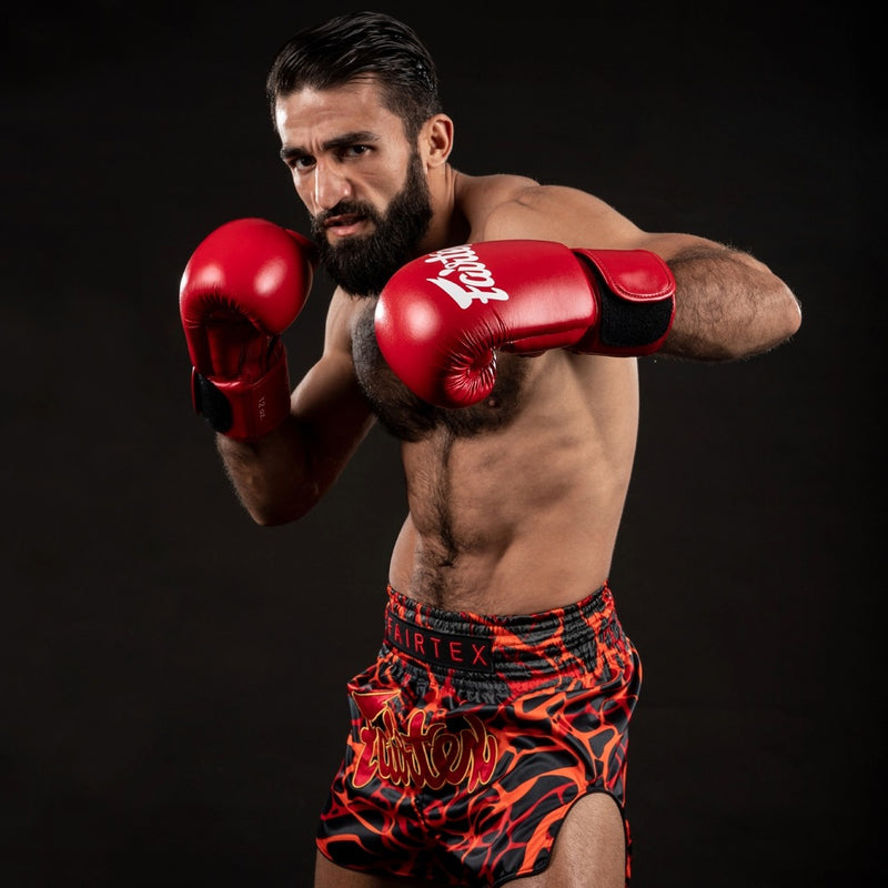 Fairtex BS1926 Muay Thai Shorts - Magma 'Rot'