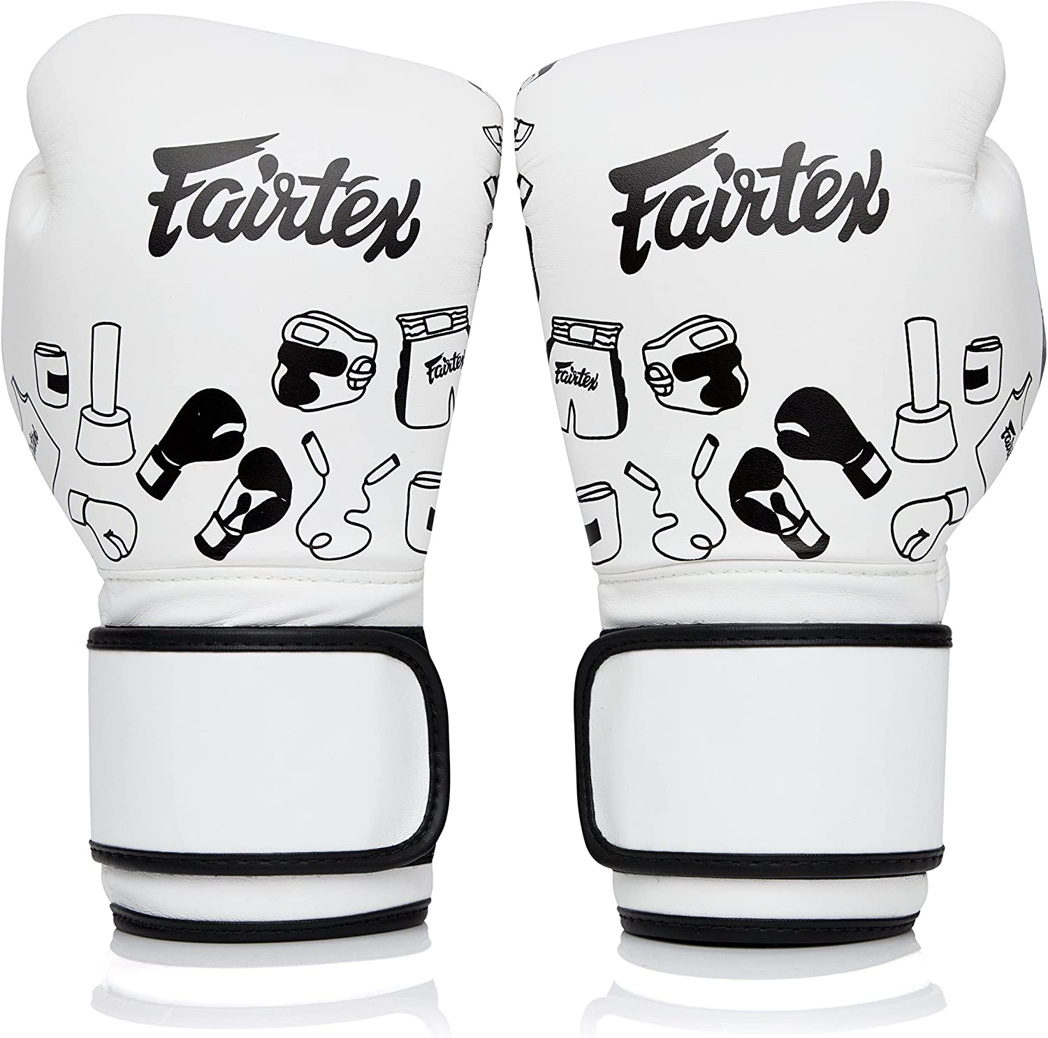 Fairtex BGV14W Mikrofaser Boxhandschuhe - Kunstkollektionen - Graffiti