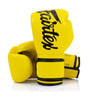 Fairtex BGV14 Mikrofaser Boxhandschuhe - Gelb