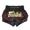 Fairtex BS1920 Muay Thai Shorts - Lava - Schwarz/Gold