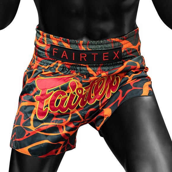 Fairtex BS1926 Muay Thai Shorts - Magma 'Rot'