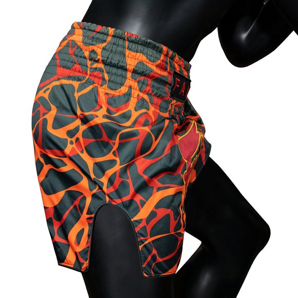 Fairtex BS1926 Muay Thai Shorts - Magma 'Rot'