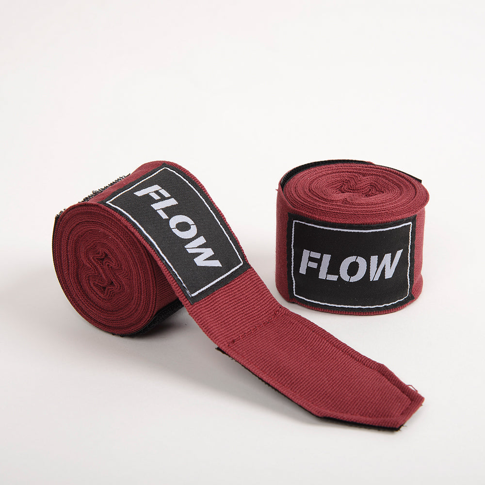 Flow Fightgear Bandagen 450 zm - Dunkelrot