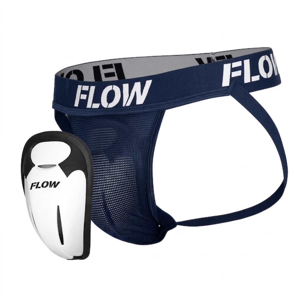 Flow Fightgear Premium Tiefschutz - Herren - Navy