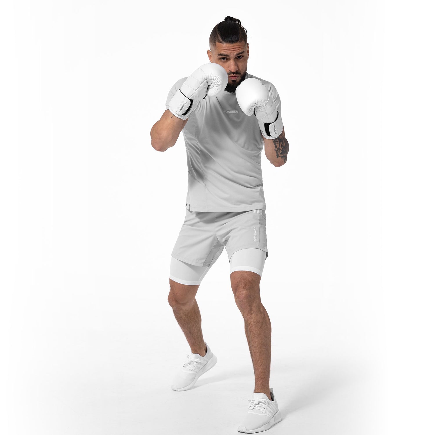 Hayabusa Athletic Leichtgewicht Trainingsshirt - Herren - Hellgrau