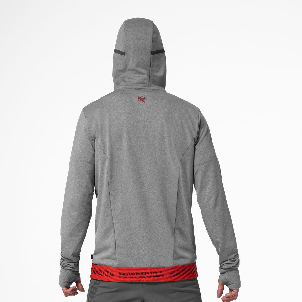 Hayabusa Athletic Zip-Up Performance Hoodie - Herren - Dunkelgrau