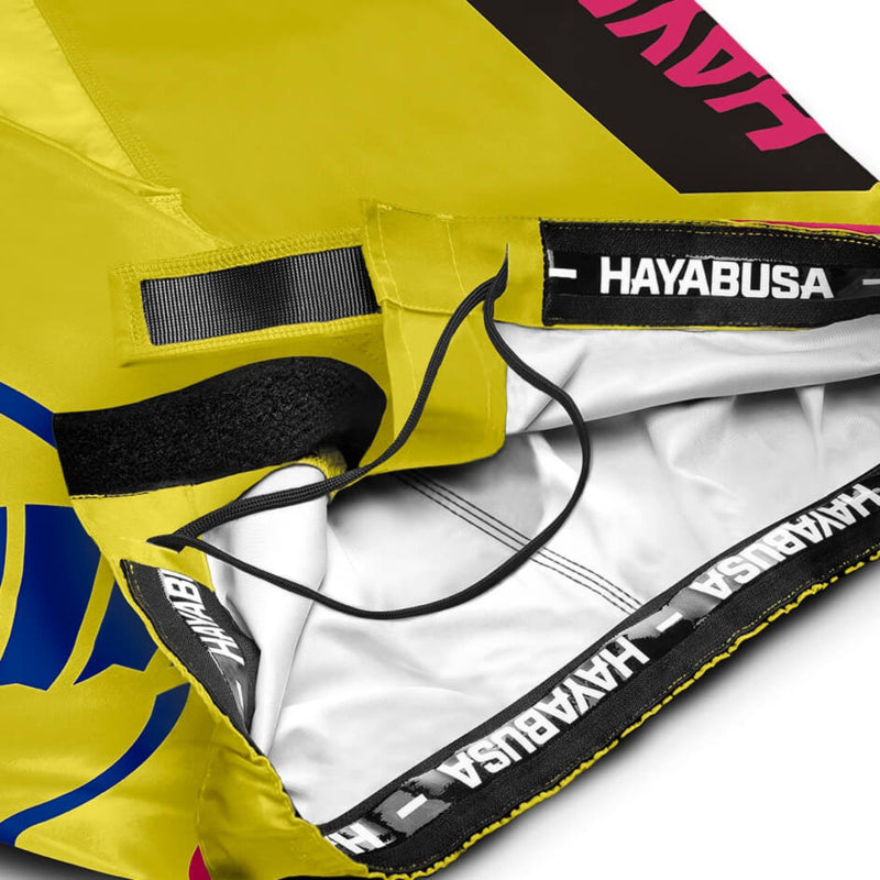 Hayabusa Icon Fight Shorts - Gelb / Blau
