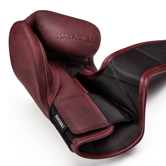 Hayabusa T360 Boxhandschuhe - Echtes Leder - Cabernet