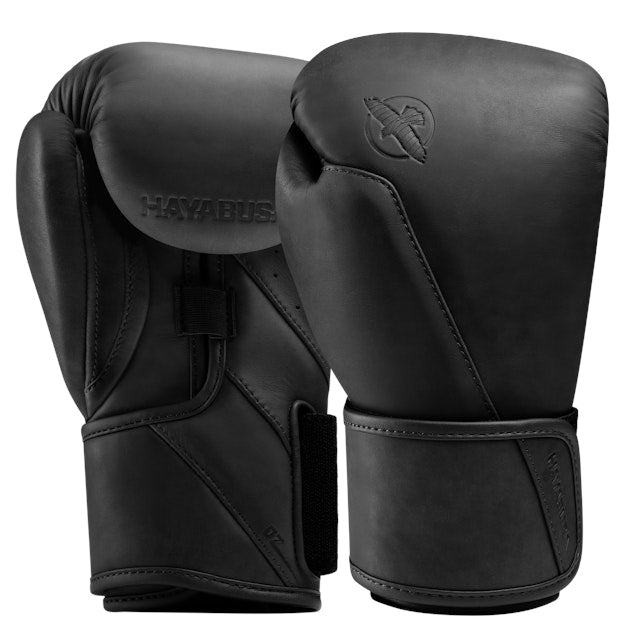 Hayabusa T360 Boxhandschuhe - Echtes Leder - Midnight Black
