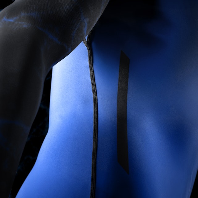 Hayabusa UFC BJJ Rash Guard – Schwarz / Blau