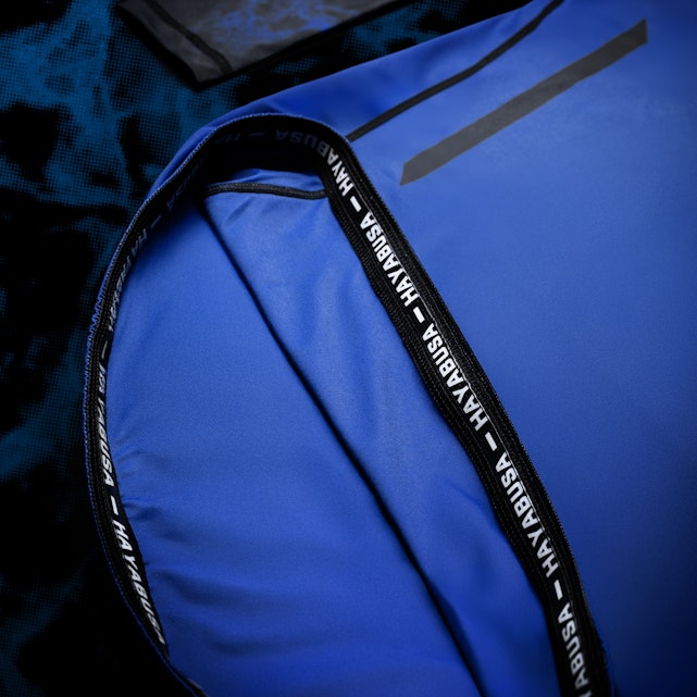 Hayabusa UFC BJJ Rash Guard – Schwarz / Blau