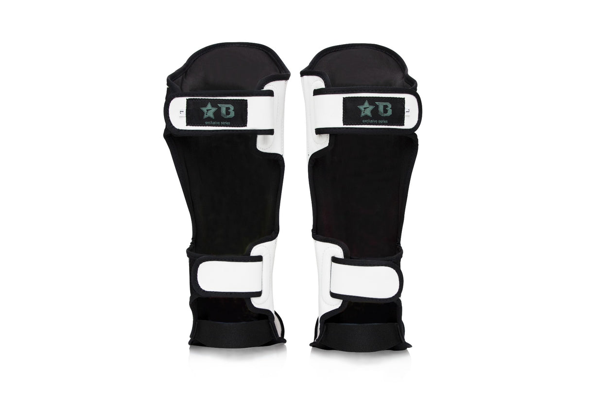 Booster X Fairtex Schienbeinschoner - FXB SG - Weiß / Gold