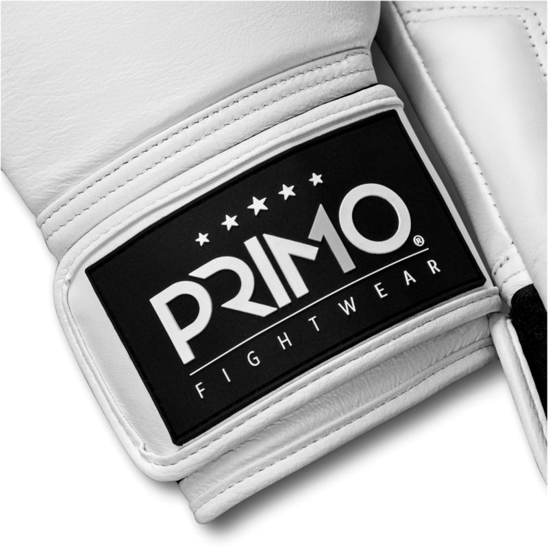 Primo Emblem 2.0 Weiße Seraph Boxhandschuhe - Echtes Leder - Weiß