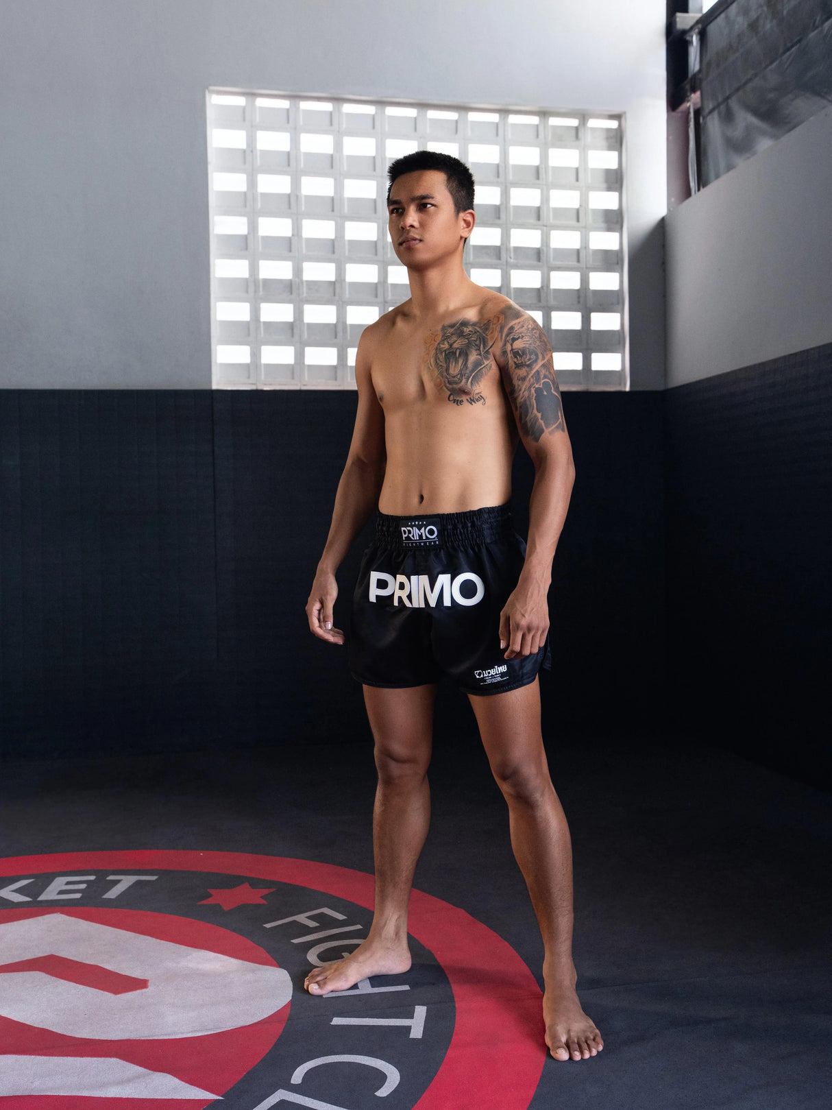 Primo Muay Thai Shorts - Mamba Serie - Weiß