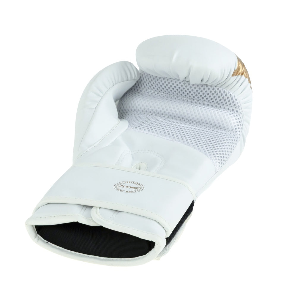 King Pro Boxing Bokshandschuhe - Revo 9 - Weiß/Gold