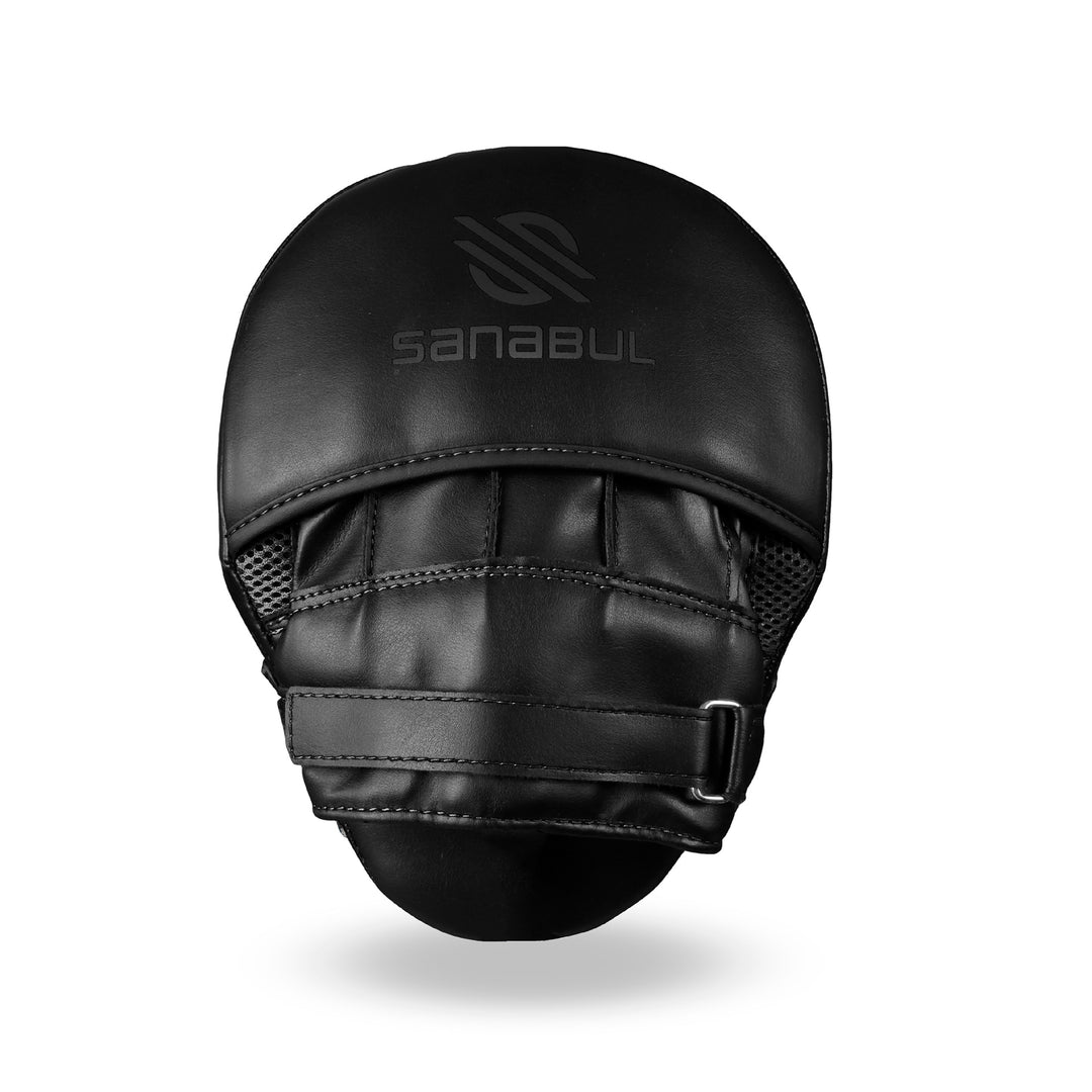 Sanabul Essential Curved Focus Mitts – Schwarz