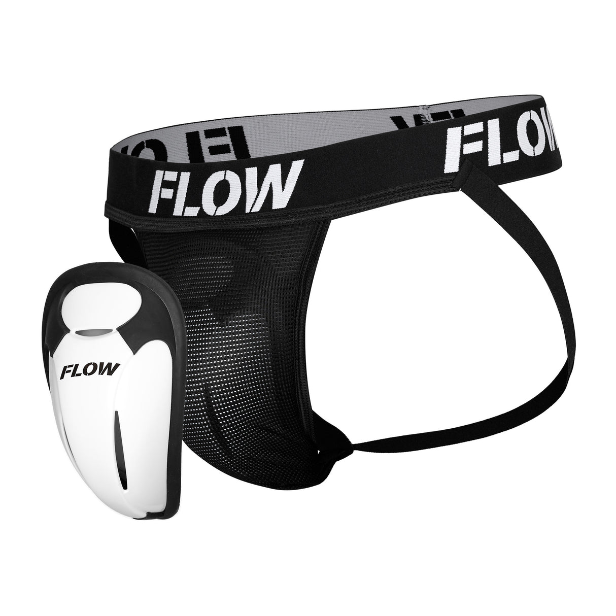 Flow Fightgear Premium Tiefschutz - Herren - Schwarz