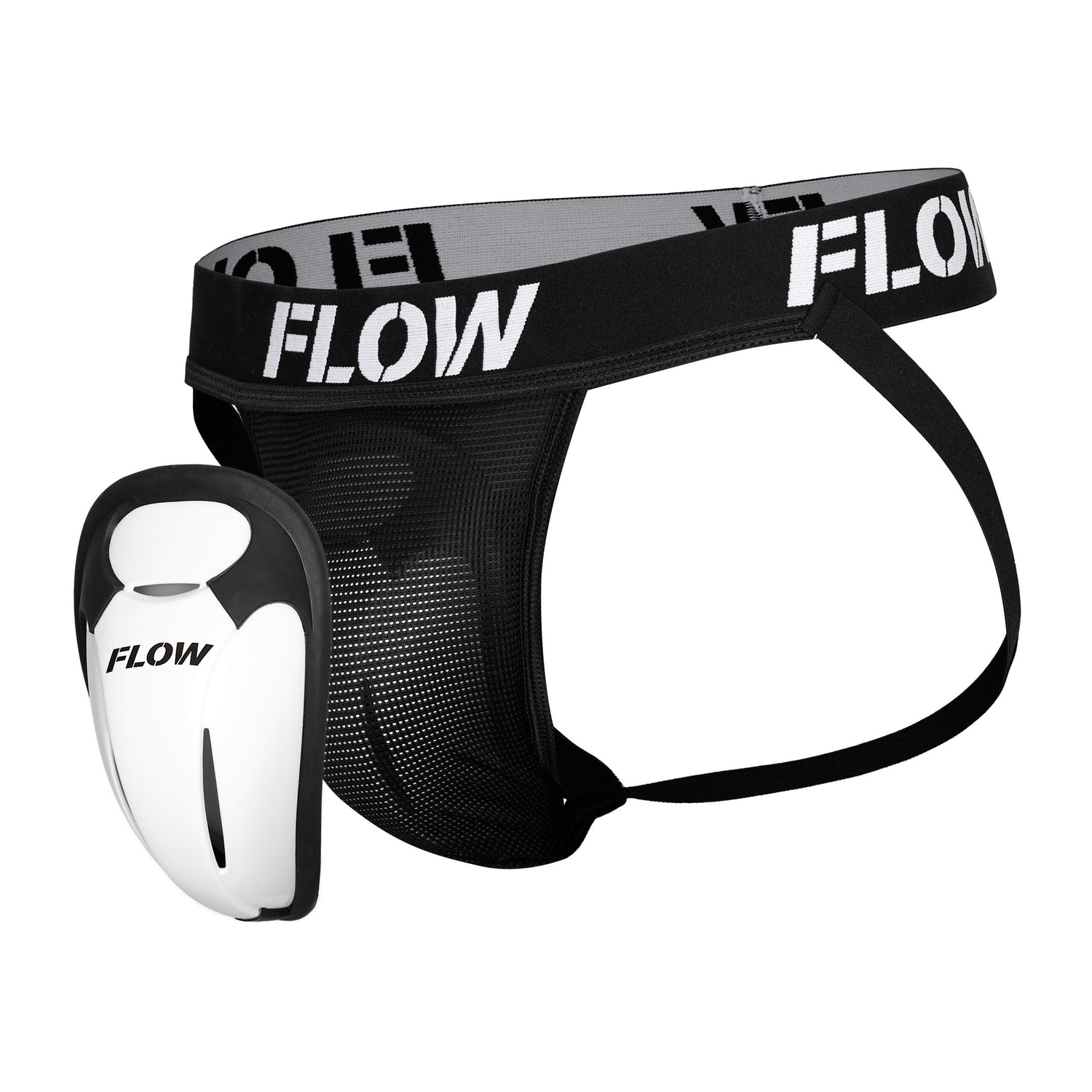 Flow Fightgear Premium Tiefschutz - Herren - Schwarz