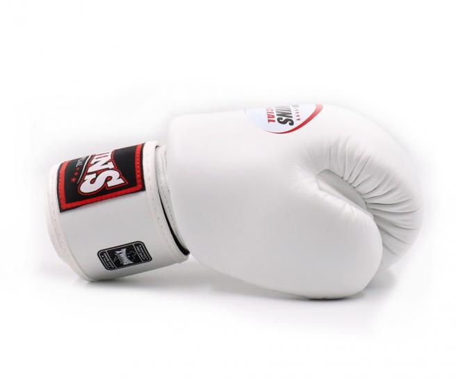 Twins Special BGVL 3 Boxhandschuhe - Echtes Leder - Weiß