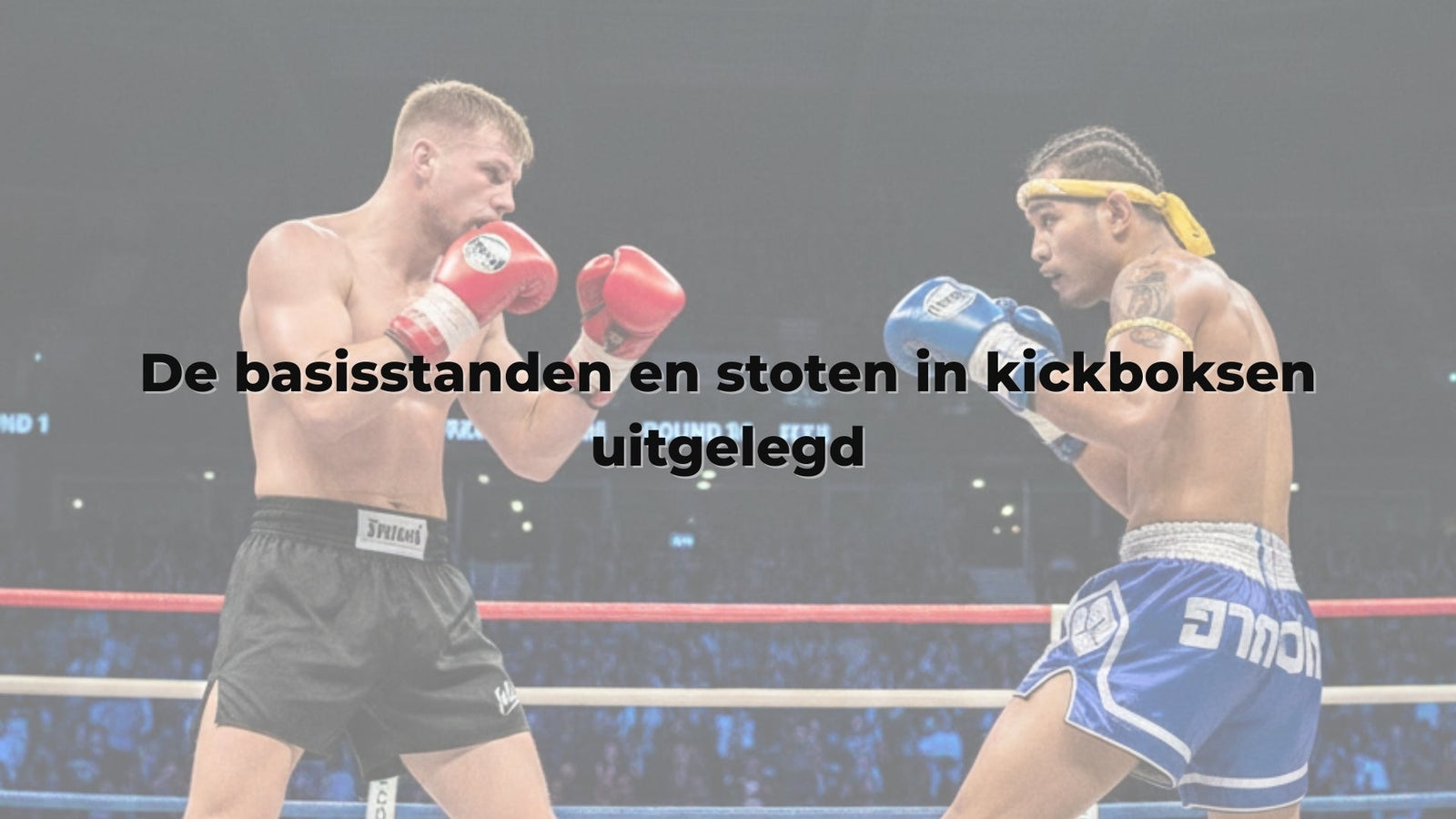 De basisstanden en stoten in kickboksen uitgelegd