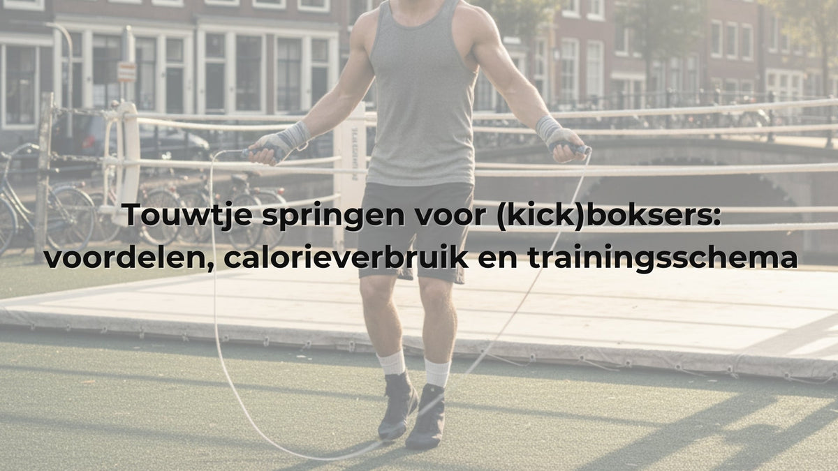 Touwtje springen voor (kick)boksers: voordelen, calorieverbruik en trainingsschema