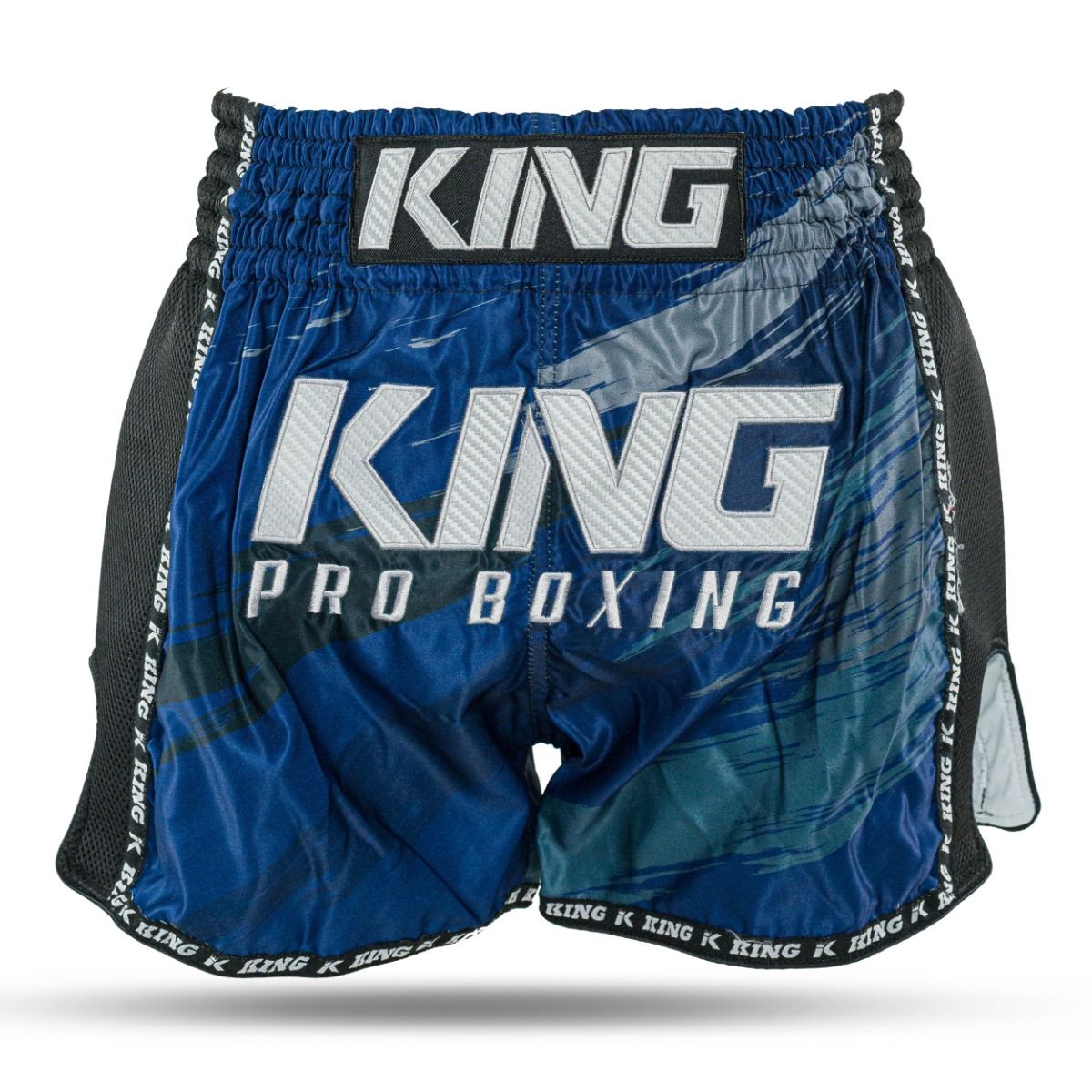 King Pro Boxing Storm 4 Muay Thai Shorts - blau