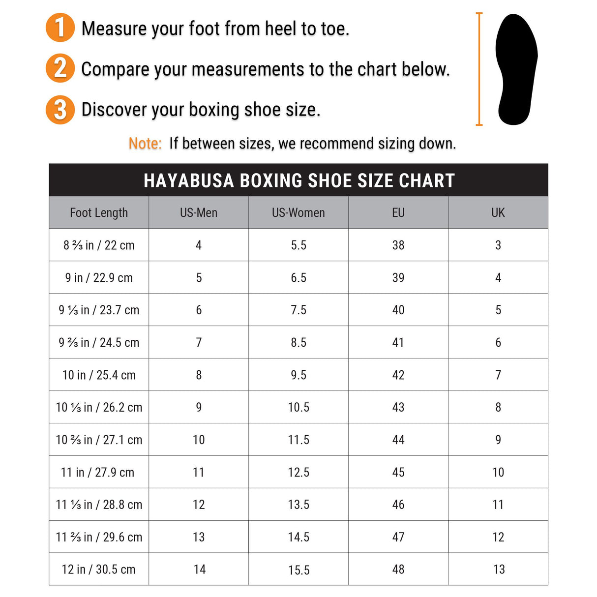 Hayabusa Mayweather Champ Boxschuhe - Schwarz/Grau