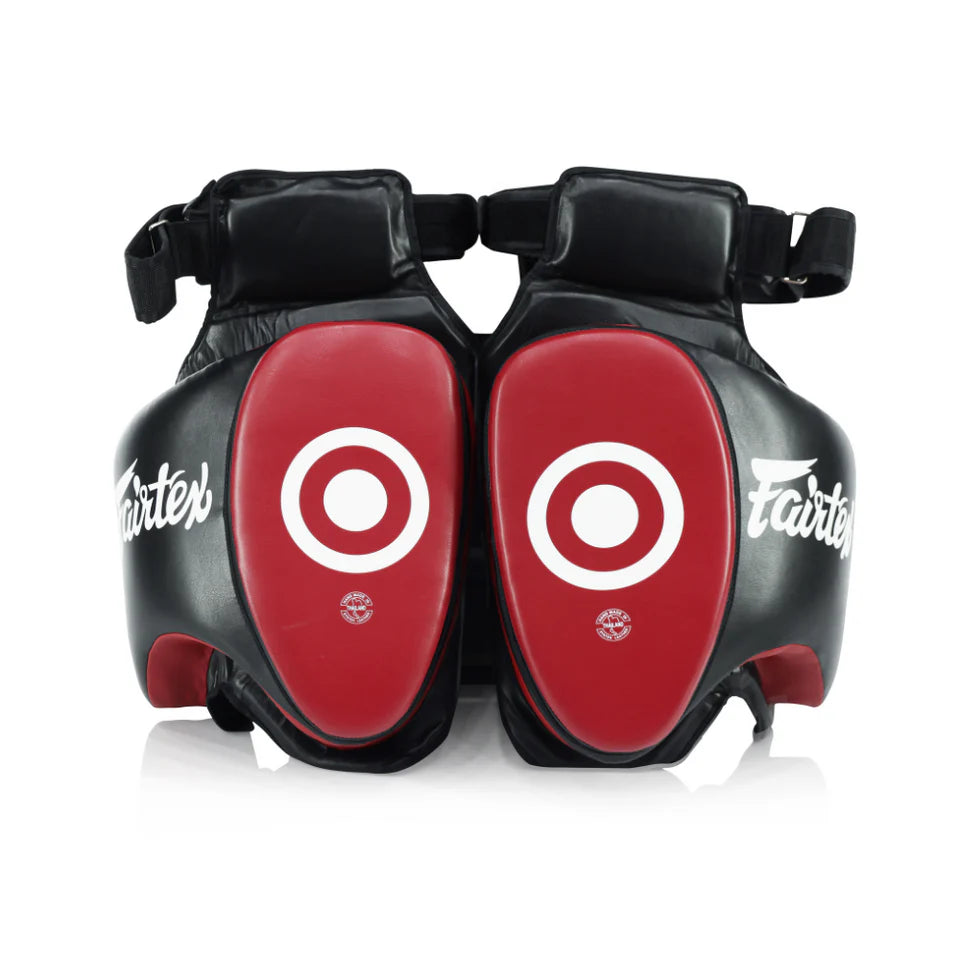 Fairtex Ultra Lite Thigh Pad - TP5 - Schwarz / Rot