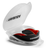 Hayabusa Combat Zahnschutz - Adult - Schwarz / Rot