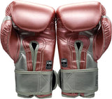 Danger Mexican Pride Rockstar Boxhandschuhe - Semi Leder - Metall Rosa