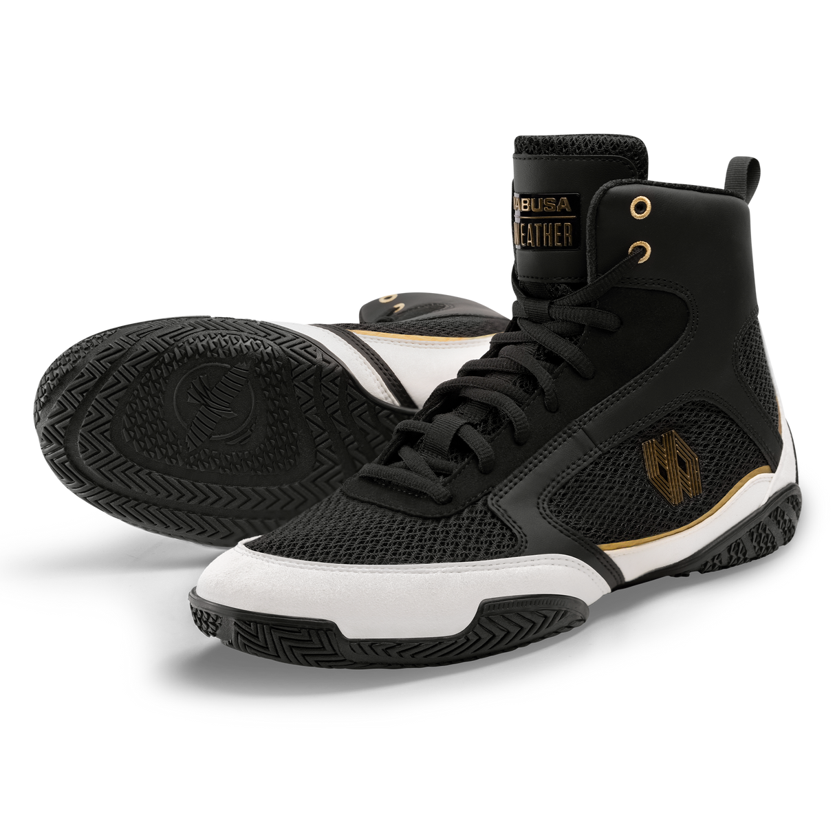 Hayabusa Mayweather Champ Boxschuhe - Schwarz/Gold