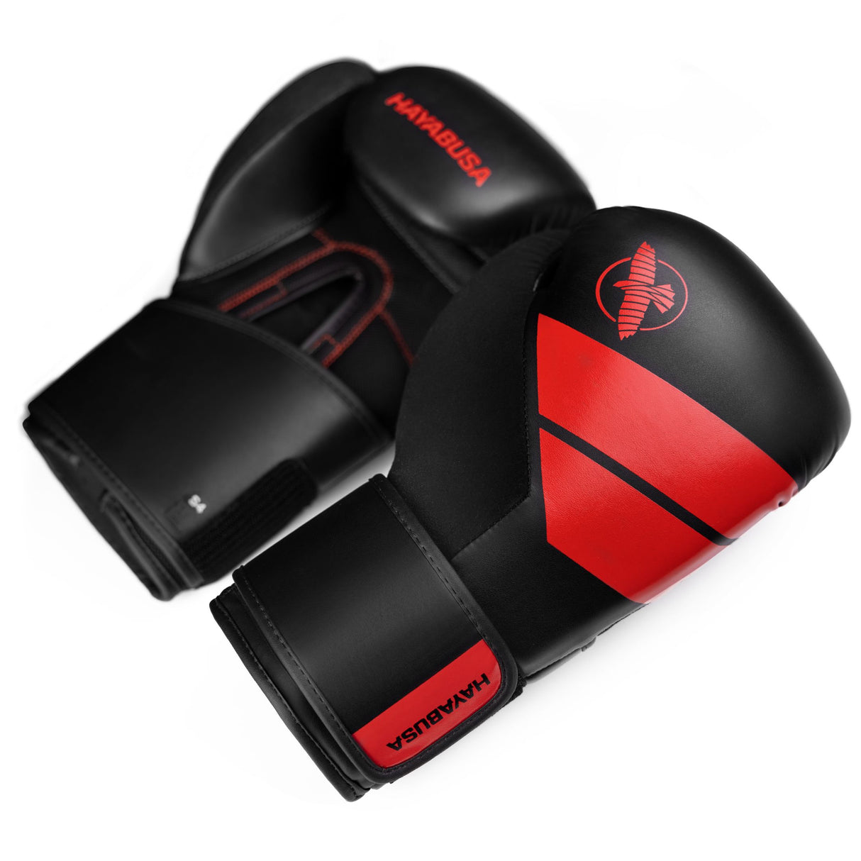 Hayabusa S4 Boxhandschuhe - Schwarz/Rot