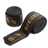 Hayabusa Mayweather Stretch Handwraps - Schwarz/Gold - 4,5 Meter