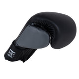 Booster Fight Gear - Rapid Strike Boxhandschuhe - Echtes Leder - schwarz/grau