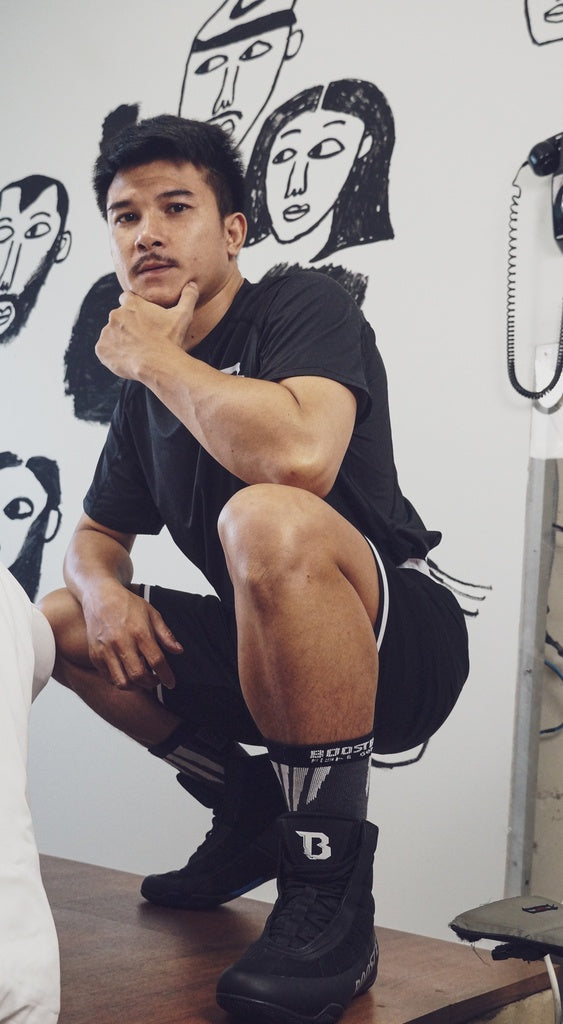 Booster Rapid Strike Pro 1 - Boxsocken - Schwarz